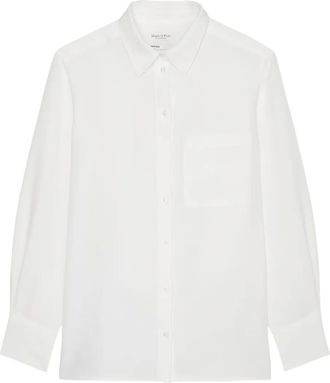 Marc O'Polo Camicia a maniche lunghe - Bianco