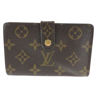 Louis Vuitton Brown Monogram Monogram Wallet (Bi-Fold) (Pre-Owned)
