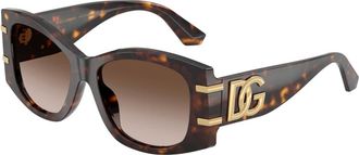 Dolce & Gabbana Dames, Accessoires, Bruin, Maat: 54 MM
