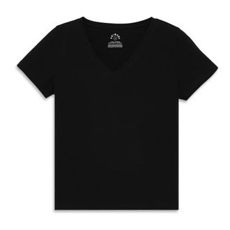 primary Adult Easy V-Neck Tee in Black at Nordstrom, Size X-Small
