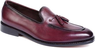 Anthony Veer Kennedy Tassel Loafer in Burnished Oxblood at Nordstrom, Size 8.5
