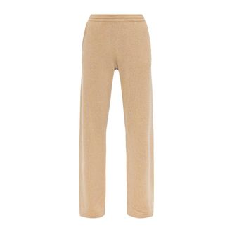 Sporty & Rich Prep Scholo Pantaloni - - Trousers - Donna - Beige - L