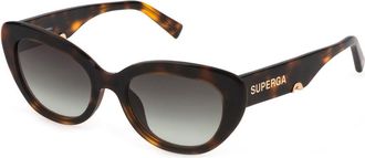 Sting SST458 02BL Womens Sunglasses Tortoiseshell Size 53