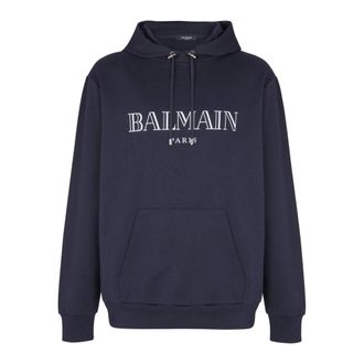 Balmain Hombre, Sudaderas, Azul, Talla: L