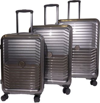 Roberto Cavalli Carbon Fiber 3pc Luggage Set