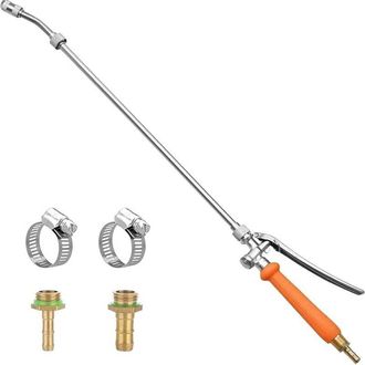 OEM Lance Telescopique - Buse Reglable - Acero Inoxidable Y Laton - Para Pulverizador De Jardin Agricultura Limpieza Auto - 1/4 Pulgadas Y 3/8 Pulgadas - 