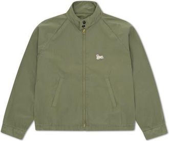 Fortela Carol Cotton Poplin Zip-Up Jacket in Green at Nordstrom, Size 50 Eu
