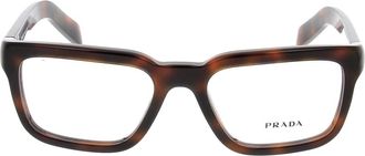 Prada Glasses, unisex, Brown, Size: ONE SIZE Optical Frame