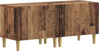 vidaXL Mueble De Tv Madera Envejecida Madera De Ingenier&iacute;a Vidaxl