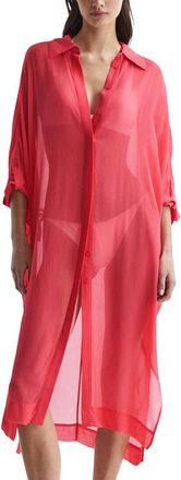 Reiss Ava Sheer Kaftan