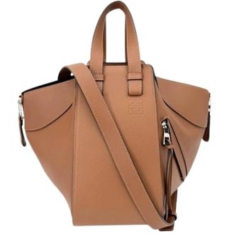 Loewe Pre-owned Tote Handbag - Dames - Vintage Handtas - Bruin - ONE Size - Leer - Vintage