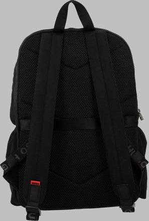 HUGO BOSS Mens Backpack Ayden Black Recycled Polyamide Backpacks