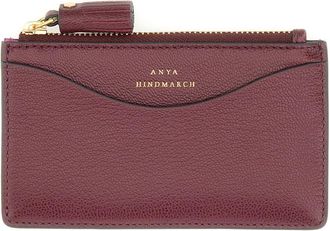 Anya Hindmarch Peeping Eyes Card Holder With Zipper-Donna