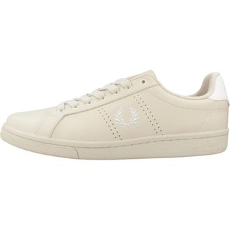 Fred Perry Schoenen, Heren, Beige, 43 EU, Leer, B721 Leather