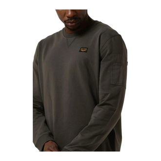 PME Legend Airstrip Sweat - Heren - Sweatshirts & Hoodies - Groen - Maat: 3XL Katoen