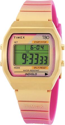 Timex 80 Alarm 36mm Quartz Resin Strap Unisex Watch TW2V74400