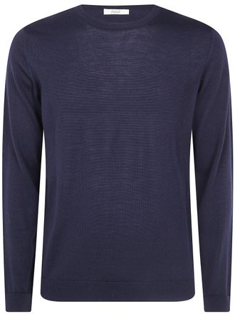 Nuur Maglione Manica Lunga Collo Rotondo 263Myb01001 10 Navy
