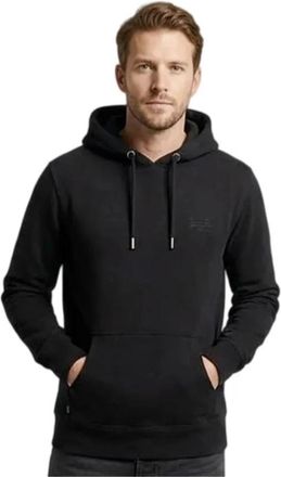 Superdry Vintage Logo Hoodie - Heren - Hoodies - Zwart - 2XL - Hoodies & sweatvesten