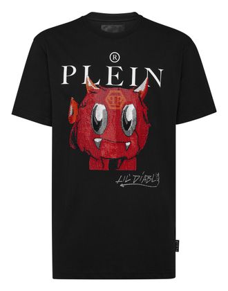 Philipp Plein T-Shirt Ronde Hals Lil Monsters Gang