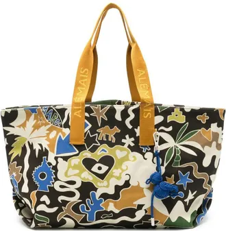 Alemais Maroc Beach Tote Bags
