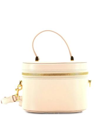 Dior CD Signature Vanity Case Leather Small satchel - Toni neutri