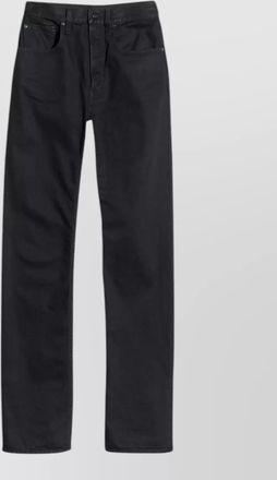 Gucci high-rise straight-leg denim pants