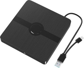 OEM Grabadora Y Lectora De Dvd Externa Con Interfaz Usb 3.0 Y Usb-c Reproductor De Dvd Apto Para Ordenadores Port&aacute;tiles Y De Sobremesa