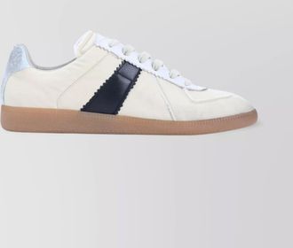 Maison Margiela replica low-top sneakers contrast detail