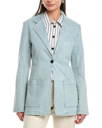 Proenza Schouler Freya Denim Blazer