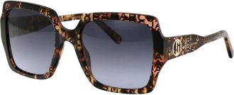 Marc Jacobs Stijlvolle zonnebril voor zonnige dagen - Dames - Zonnebrillen - Bruin - 55 MM - Accessoires