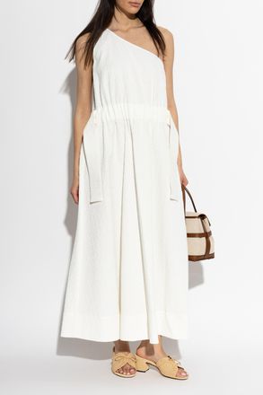 Tory Burch One-shoulder Dress, Womens, White