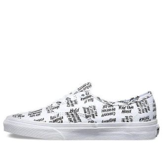 Vans Baron Von Fancy x Authentic White Black VN0003B9I9Y