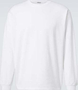 Auralee T-shirt Luster Plaiting in cotone