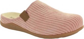 Strive Footwear Womens Copenhagen Slipper In Blush Cord