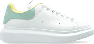 Alexander McQueen Sportschoenen met logo - Dames - Sneakers - Wit - 35 EU - Leer - Schoenen
