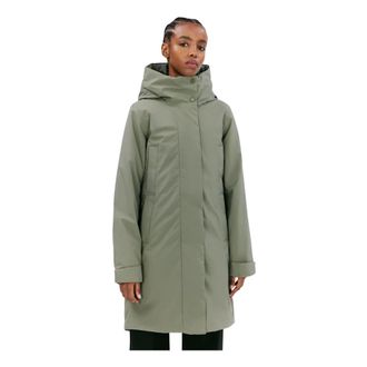 Elvine Mujer, Abrigos, Verde, Talla: XS