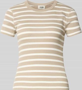 Drykorn Drykorn T-Shirt mit Rundhalsausschnitt Modell KOALE in Sand, Gr&ouml;&szlig;e XL