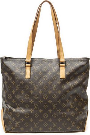 Louis Vuitton Pre-owned Womens Cabas Mezzo Shoulder Bag - Brown - One Size