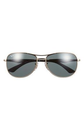 Ray-Ban 64mm Pilot Sunglasses in Arista at Nordstrom Rack