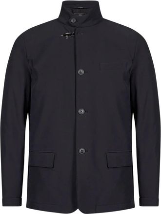 Fay Stretch Jas - Heren - Zomerjassen - Blauw - M - Jassen