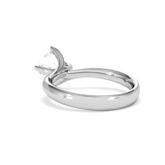 The Diamond Store 1.50ct Diamond Engagement Ring Lily Lab F/VS1 Platinum IGI Certified