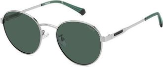 Polaroid PLD 2144/G/S/X 6LB/UC Mens Sunglasses Silver Size 52