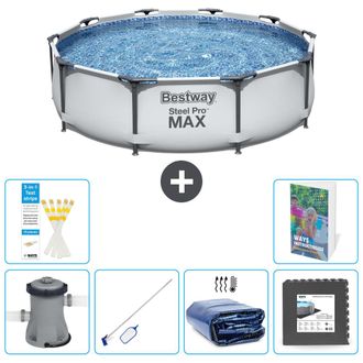 Bestway Piscina Bestway Steel Pro Max Redonda - 305x76 Cm - 7-piezas S217