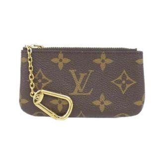 Louis Vuitton Vintage, unisex, Bruin, ONE Size, Pre-owned Vintage Canvas Portemonnee