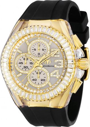 Technomarine Cruise Chronograph Quartz Crystal White Dial Mens Watch TM-121028