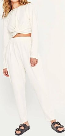 Bloomingdale's Florence Twist Front Top In Ivory