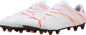 Puma Kinder/Kinder Attacanto FG/AG Voetbalschoenen (Wit)