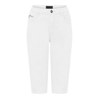C.Ro Suzanne Cropped Jeans - Dames - Cropped Jeans - Wit - 2XL - Denim - Jeans