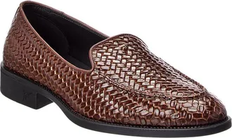Giuseppe Zanotti Sorrento 15 Woven Leather Loafer