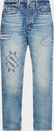 Ksubi Men & apos;s Chitch Hendrix Logo Patch Slim Fit Jeans